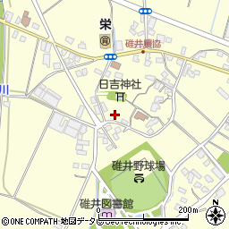 福岡県嘉麻市上臼井周辺の地図
