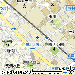 ひよ子本社ビル周辺の地図