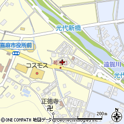 福岡県嘉麻市上臼井396周辺の地図