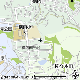 高知県高知市横内217-163周辺の地図