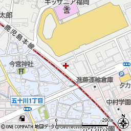 福太郎バスケット寮周辺の地図