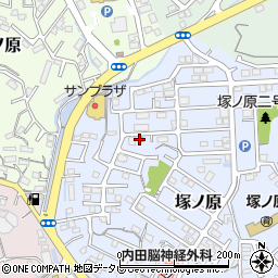 高知県高知市塚ノ原412周辺の地図