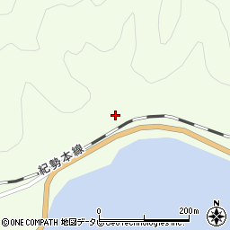 和歌山県東牟婁郡那智勝浦町浦神41周辺の地図