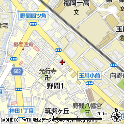 ファミーユ福岡中央周辺の地図