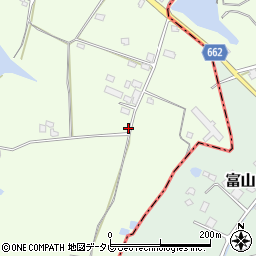 大分県中津市植野1652-1周辺の地図