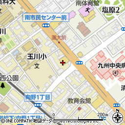 福岡トヨタ自動車大橋店周辺の地図