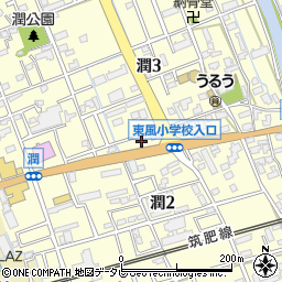 株式会社松浦商会　オートガススタンド周辺の地図