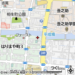ＭＳ四国株式会社　高知支店周辺の地図