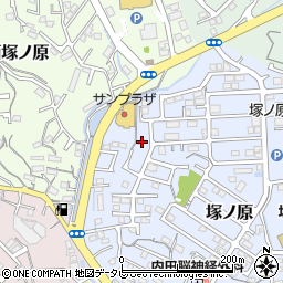 高知県高知市塚ノ原415周辺の地図