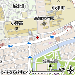高知県高知市小津町7周辺の地図