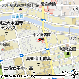 中ノ橋病院周辺の地図