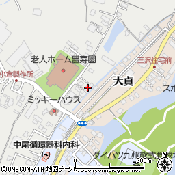 大分県中津市永添2606-55周辺の地図