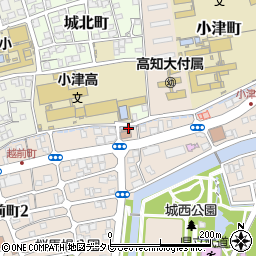 高知県警察本部　少年サポートセンター周辺の地図