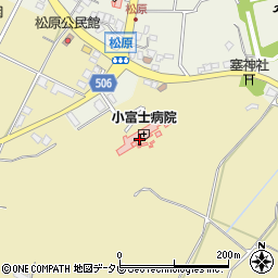 小富士病院介護医療院周辺の地図