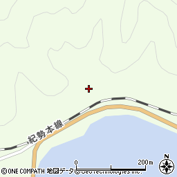 和歌山県東牟婁郡那智勝浦町浦神40周辺の地図