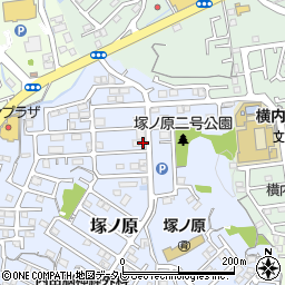 高知県高知市塚ノ原369周辺の地図