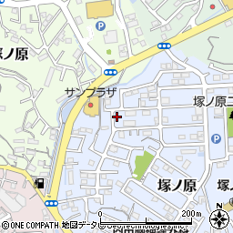 高知県高知市塚ノ原421周辺の地図