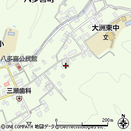 愛媛県大洲市八多喜町甲-1181周辺の地図