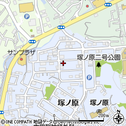 高知県高知市塚ノ原378周辺の地図