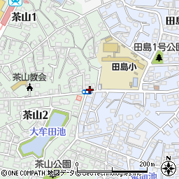 栗山酒店周辺の地図