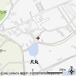 大分県中津市犬丸2232-2周辺の地図