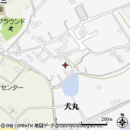 大分県中津市犬丸1252-3周辺の地図