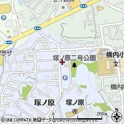 高知県高知市塚ノ原315周辺の地図