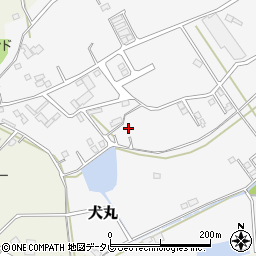 大分県中津市犬丸2232周辺の地図