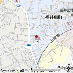 福井の里２周辺の地図