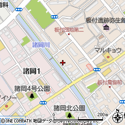 華郷餃子周辺の地図