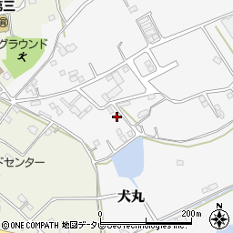 大分県中津市犬丸1252-4周辺の地図