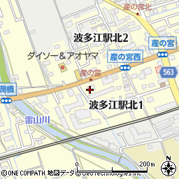 ファミリーマート糸島波多江駅北１丁目店周辺の地図
