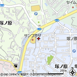 高知県高知市塚ノ原441周辺の地図