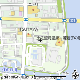 高知県高知市海老ノ丸11周辺の地図