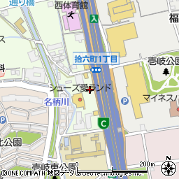 すき家福岡拾六町店周辺の地図