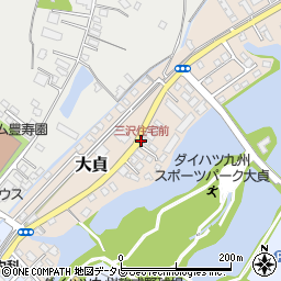 三沢住宅前周辺の地図