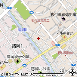 山忠商店株式会社福岡営業所周辺の地図