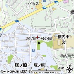 高知県高知市塚ノ原321周辺の地図