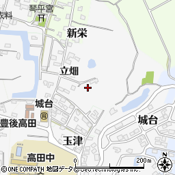 大分県豊後高田市玉津724-1周辺の地図
