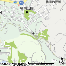 高知県高知市横内361周辺の地図