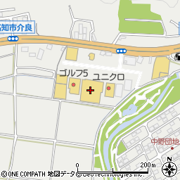 スポーツデポ高知店周辺の地図