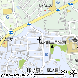 高知県高知市塚ノ原366周辺の地図