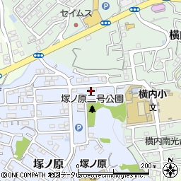 高知県高知市塚ノ原332周辺の地図