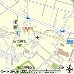 福岡県嘉麻市上臼井1128周辺の地図