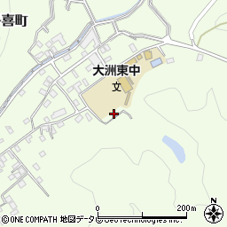 愛媛県大洲市八多喜町甲-1219周辺の地図