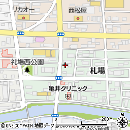 ほけんの窓口　高知・札場店周辺の地図