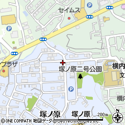 高知県高知市塚ノ原368-1周辺の地図