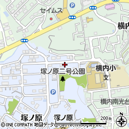 高知県高知市塚ノ原333周辺の地図