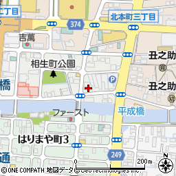 株式会社高知前川種苗　相生店周辺の地図