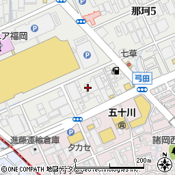 株式会社シバタ　福岡支店周辺の地図